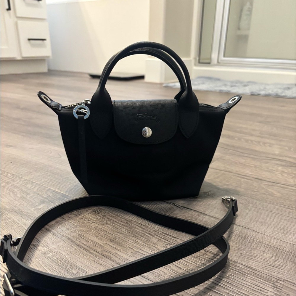 Longchamp Black Crossbody Bag